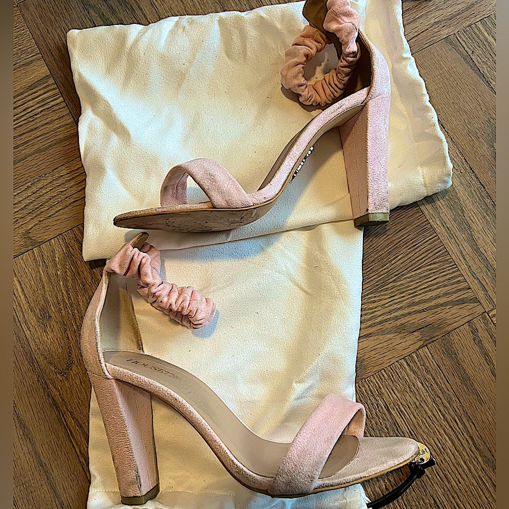 House of CB palma sandals sz 40 light pink